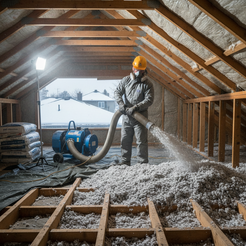 Isolation résidentielle Stornoway — entrepreneurs RBQ certifiés