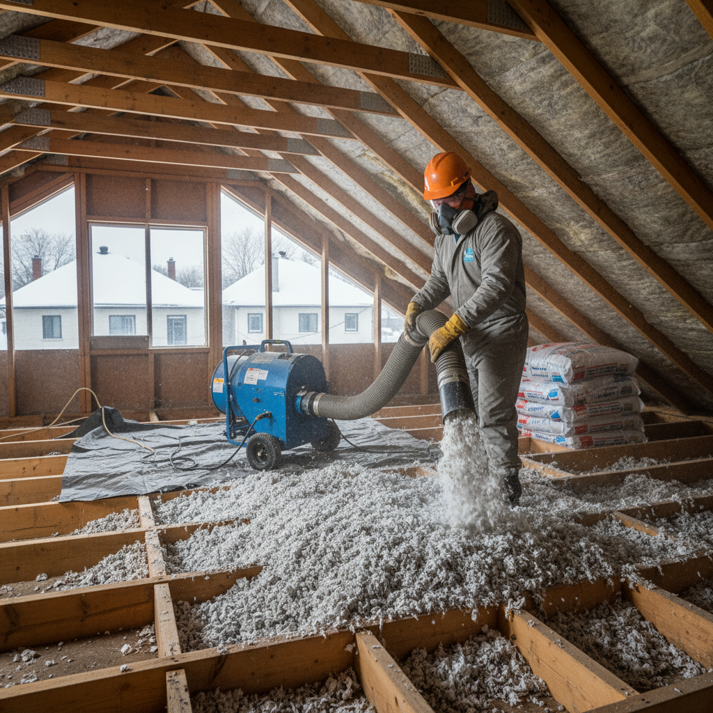 Isolation résidentielle Saint-Prosper — entrepreneurs RBQ certifiés