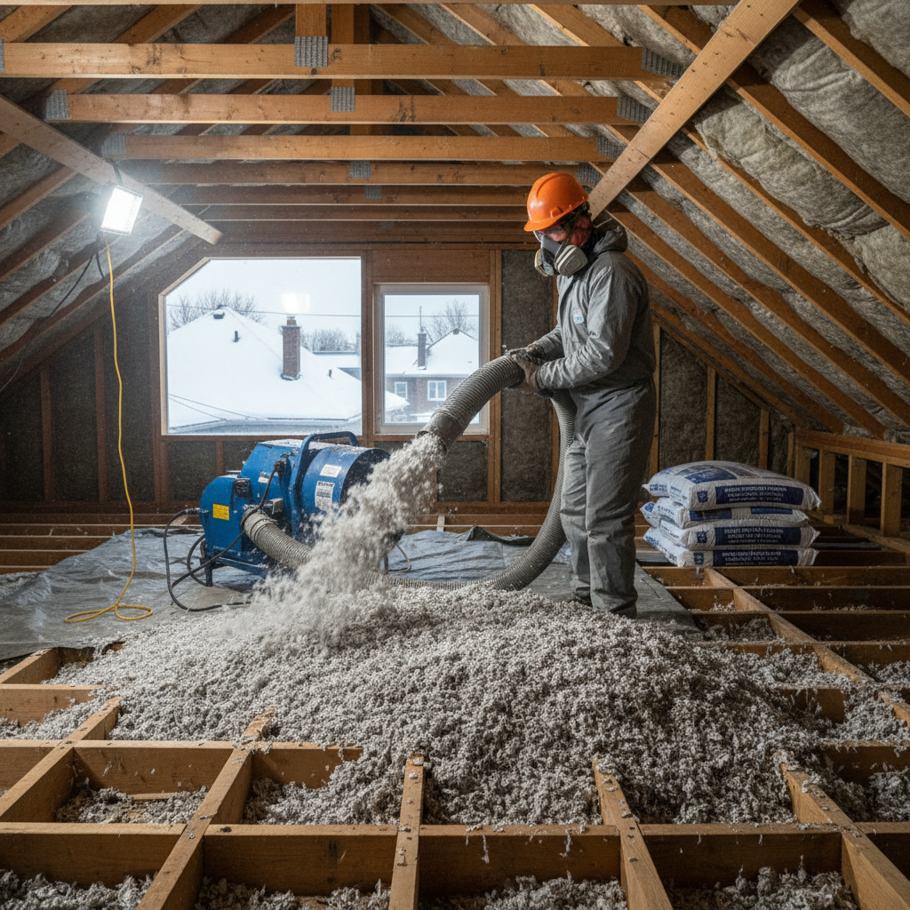 Isolation résidentielle Saint-Ours — entrepreneurs RBQ certifiés
